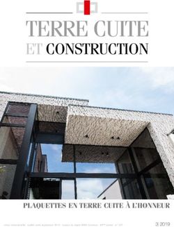 TERRE CUITE ET CONSTRUCTION - PLAQUETTES EN TERRE CUITE &Agrave; L'HONNEUR - F&eacute;d&eacute;ration Belge de la Brique