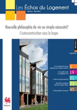 Les &Eacute;chos du Logement - Identification