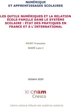 NUMÉRIQUE ET APPRENTISSAGES SCOLAIRES LES OUTILS NUMÉRIQUES ET LA RELATION ÉCOLE-FAMILLE DANS LE SYSTÈME SCOLAIRE : ÉTAT DES PRATIQUES EN FRANCE ...