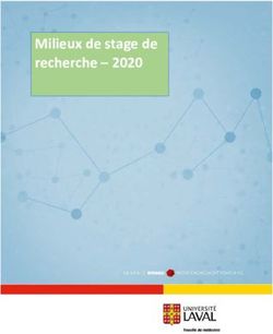 Milieux de stage de recherche 2020 - Université Laval