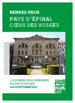 PAYS D'&Eacute;PINAL C&OElig;UR DES VOSGES - RENDEZ-VOUS - JOURN&Eacute;ES EUROP&Eacute;ENNES DU PATRIMOINE 18 & 19 SEPTEMBRE 2021 - coeur des vosges