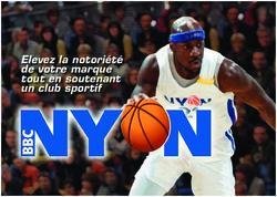 Elevez la notori&eacute;t&eacute; de votre marque tout en soutenant un club sportif - BBC Nyon