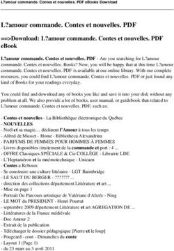 L?amour commande. Contes et nouvelles. PDF