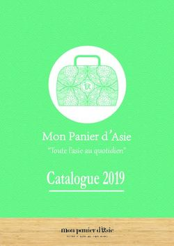 Catalogue 2019 "Toute l'asie au quotidien" - Mon Panier d'Asie