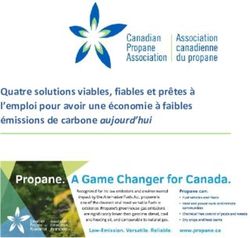 Quatre solutions viables, fiables et prêtes à l'emploi pour avoir une économie à faibles émissions de carbone aujourd'hui
