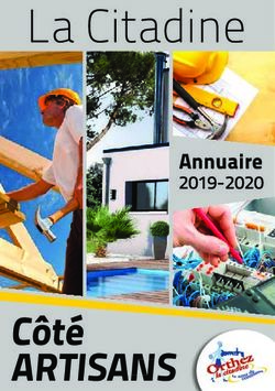Côté Annuaire 2019-2020 - Orthez la Citadine