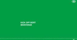 KICK OFF BERT BIENVENUE - SNCB