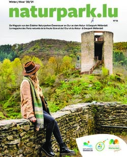 Naturpark.lu Winter / Hiver '20/'21 - De Magazin vun den Éisleker Naturparken Öewersauer an Our an dem Natur- & Geopark Mëllerdall Le magazine des ...