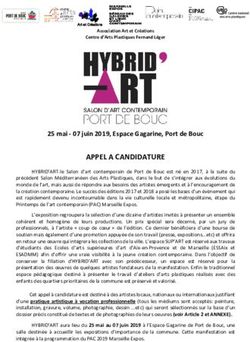 APPEL A CANDIDATURE 25 mai - 07 juin 2019, Espace Gagarine, Port de Bouc - Centre d'arts Fernand Léger