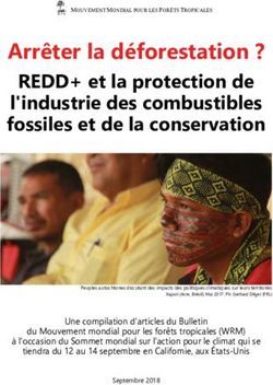 Arrêter la déforestation ? - REDD+ et la protection de l'industrie des combustibles fossiles et de la conservation - World Rainforest Movement