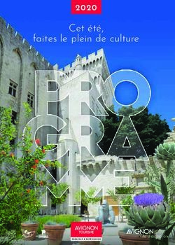 Cet été, faites le plein de culture 2020 - Avignon Tourisme
