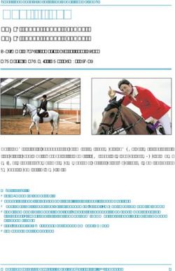 Equitation - Etablissement primaire d ...