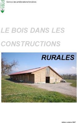 LE BOIS DANS LES CONSTRUCTIONS RURALES