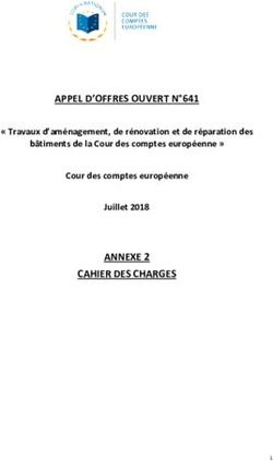 APPEL D'OFFRES OUVERT N 641 - ANNEXE 2 CAHIER DES CHARGES " Travaux d'aménagement, de rénovation et de réparation des bâtiments de la Cour des ...