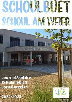 Journal Scolaire Schulinfoblatt Jornal escolar 2022/2023 - ISSN : 2354-533x