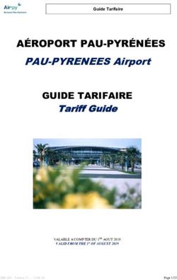 A&Eacute;ROPORT PAU-PYR&Eacute;N&Eacute;ES - PAU-PYRENEES Airport GUIDE TARIFAIRE - A&eacute;roport de Pau