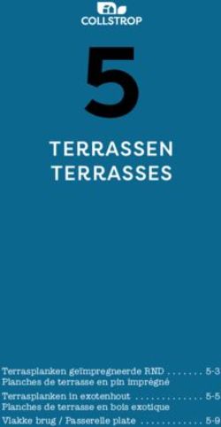 TERRASSEN TERRASSES - v. BE-2020/01