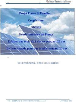 " Inventer collectivement un monde meilleur. " - PAGE 1 SUR 15 - Sigeif