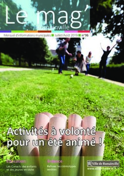 Le mag' - Activités à volonté pour un été animé ! - Romainville - Ville de Romainville
