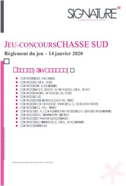 JEU-CONCOURS CHASSE SUD - Règlement du jeu - 14 janvier 2020