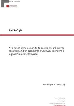 AVIS n 38 Avis relatif à une demande de permis intégré pour la construction d'un commerce d'une SCN inférieure à 2.500 m2 à Jurbise (recours) ...
