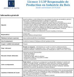 Licence 3 L3P Responsable de Production en Industrie du Bois - UFR ...