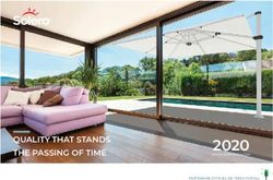 2020 QUALITY THAT STANDS THE PASSING OF TIME - parasols ...