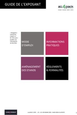 GUIDE DE L'EXPOSANT - All4Pack