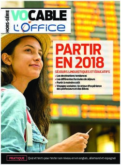 PARTIR EN 2018 - L'Office