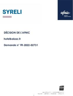 DÉCISION DE L'AFNIC hotelbalzac.fr Demande n FR-2022-02731