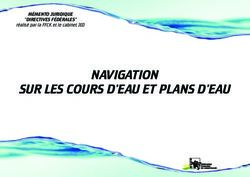 NAVIGATION SUR LES COURS D'EAU ET PLANS D'EAU - MÉMENTO JURIDIQUE "DIRECTIVES FÉDÉRALES" - base nautique de Loeuilly