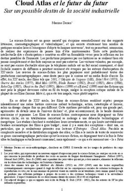 Cloud Atlas et le futur du futur - Sur un possible destin de la soci&eacute;t&eacute; industrielle