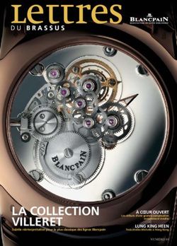 LA COLLECTION VILLERET - À CŒUR OUVERT LUNG KING HEEN - Blancpain