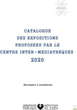 2020 CATALOGUE DES EXPOSITIONS PROPOSEES PAR LE CENTRE INTER -MEDI ATHEQUES - DOCUMENT A CONSERVER - Accueil ...