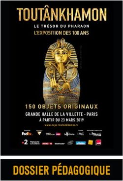 DOSSIER P&Eacute;DAGOGIQUE - GRANDE HALLE DE LA VILLETTE - PARIS &Agrave; PARTIR DU 23 MARS 2019