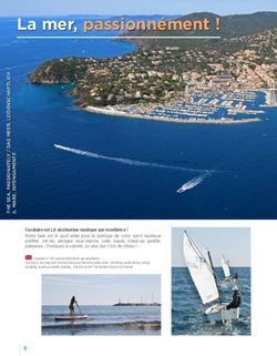 La mer, passionn&eacute;ment ! - Cavalaire Tourisme