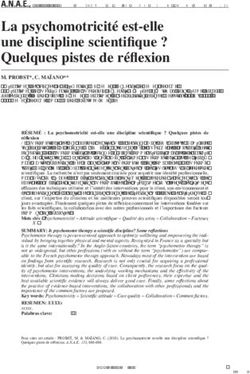 La psychomotricité est-elle une discipline scientifique ? Quelques pistes de réflexion - Lirias