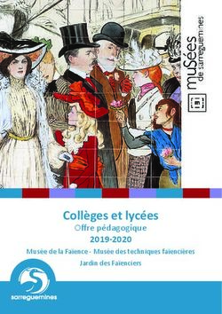 Coll&egrave;ges et lyc&eacute;es 2019-2020 - Offre p&eacute;dagogique - Mus&eacute;es de ...