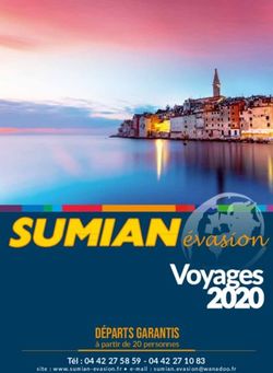 Voyages 2020 évasion DÉPARTS GARANTIS - SUMIAN EVASION