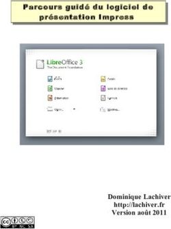 Parcours guidé du logiciel de présentation Impress - Dominique Lachiver août 2011