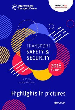 Highlights in pictures - 23 25 May Leipzig, Germany - ITF-OECD