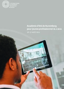 Académie d'été de Nuremberg pour jeunes professionnel.le.s 2021 - 16-27 août 2021