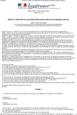 Décret n 2019-807 du 30 juillet 2019 portant réforme de l'épargne retraite