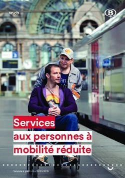 Services aux personnes à mobilité réduite - sncb