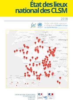 État des lieux national des CLSM 2018 - CENTRE NATIONAL DE RESSOURCES ET D'APPUI AUX CLSM CCOMS LILLE