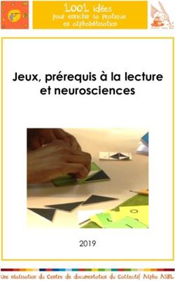 Jeux, prérequis à la lecture et neurosciences 2019
