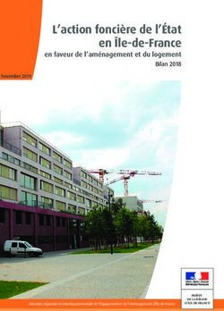 L'action fonci&egrave;re de l'&Eacute;tat en &Icirc;le-de-France - en faveur de l'am&eacute;nagement et du logement Bilan 2018 - DRIEA