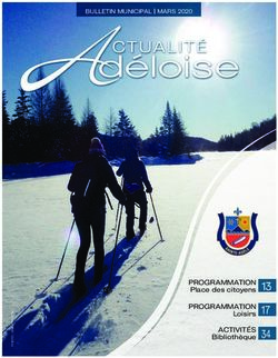 13 17 34 PROGRAMMATION - Place des citoyens PROGRAMMATION Loisirs ACTIVITÉS Bibliothèque - Ville de Sainte-Adèle