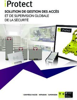 SOLUTION DE GESTION DES ACC&Egrave;S ET DE SUPERVISION GLOBALE DE LA S&Eacute;CURIT&Eacute; - CONTR&Ocirc;LE D'ACC&Egrave;S INTRUSION SUPERVISION