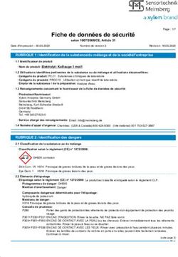 RUBRIQUE 1: Identification de la substance/du mélange et de la société/l'entreprise - Sensortechnik Meinsberg